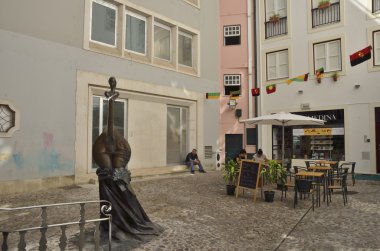 Coimbra eski şehir Plaza