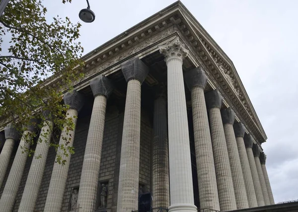 Iglesia Madeleine Templo Para Gloria Del Ejército Napoleónico París Francia —  Fotos de Stock