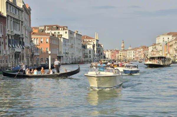 Den store kanal i venice - Stock-foto