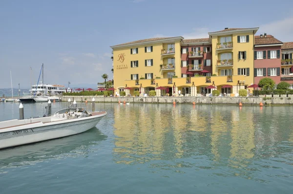 Hotel v sirmione — Stock fotografie