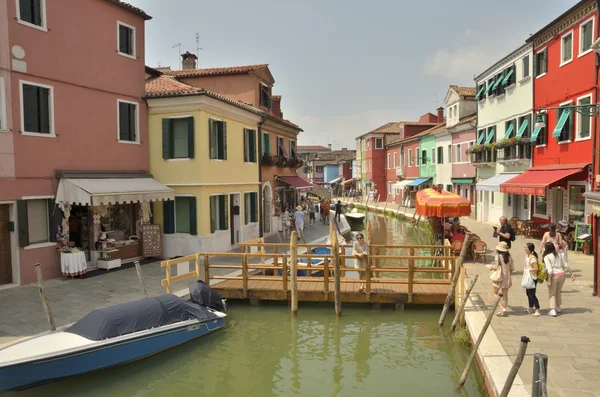 O colorido Burano — Fotografia de Stock