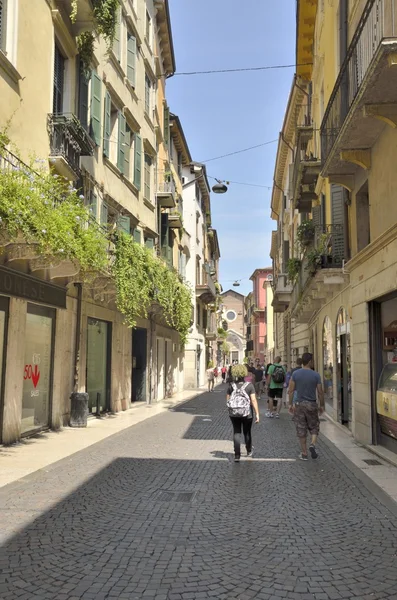 Urban scene in Verona — Stock Photo, Image