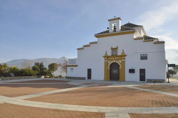 Shrine in the mountain range of Granada — Stock Photo, Image