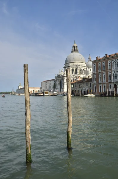 Saint Mary of Health at the Grand canal — Stock Photo, Image