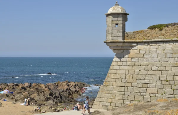 Fort in de Atlantische zee — Stockfoto