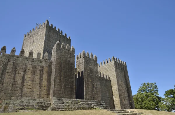Rückseite der Burg von Guimaraes — Stockfoto