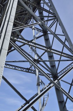 Yapısı demir köprü