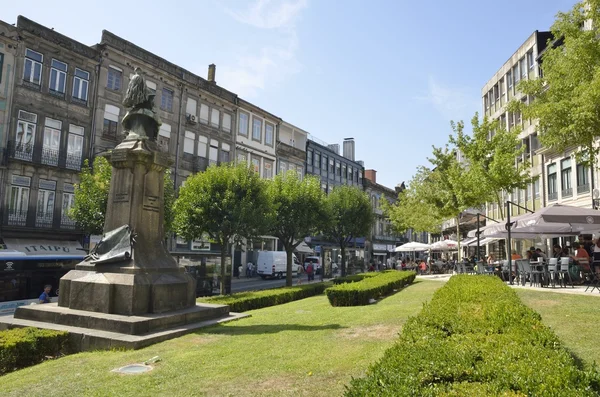 Plaza w Porto — Zdjęcie stockowe