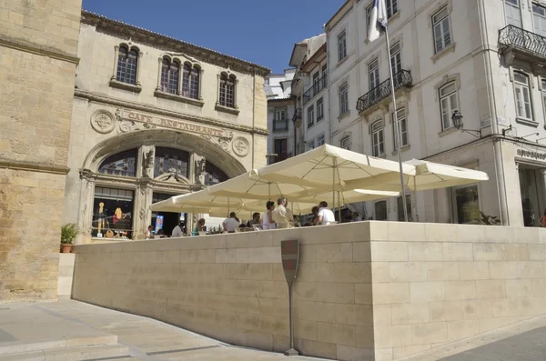 Terrasse extérieure du restaurant — Photo