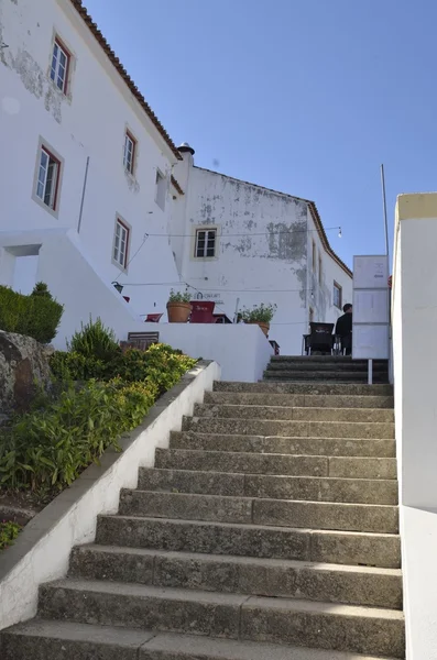 Escaleras calle en Marvao — Foto de Stock