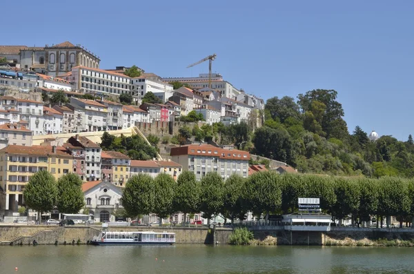 Coimbra e o rio Mondego — Fotografia de Stock