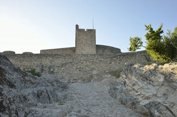 在马尔旺城堡中世纪塔 — 图库照片