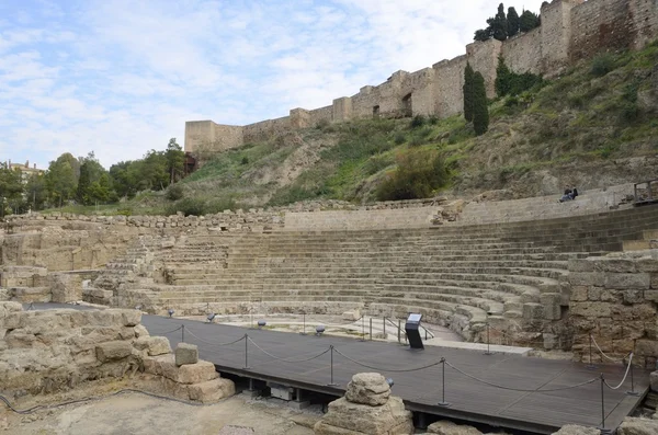 Antigo teatro romano — Fotografia de Stock