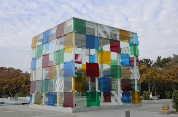 Pompidou centre in Malaga — Stock Photo, Image