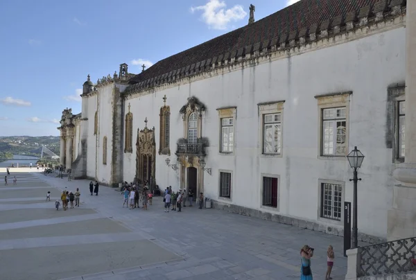 Knihovna univerzity Coimbra — Stock fotografie