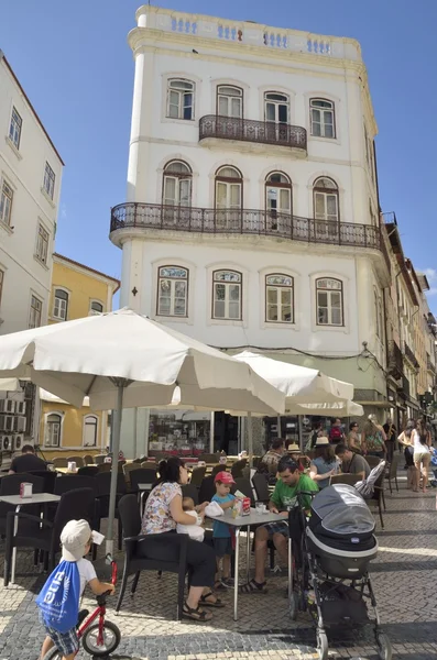 Bar na świeżym powietrzu w Coimbra — Zdjęcie stockowe