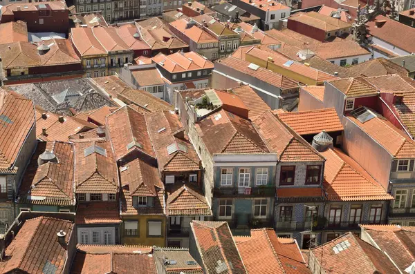 Porto dachu zielonego — Zdjęcie stockowe