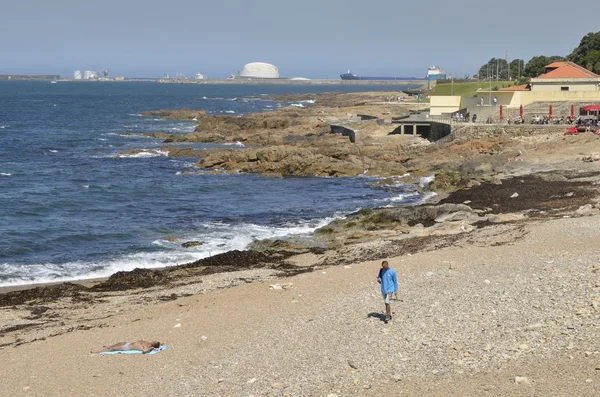 Plaża w porto — Zdjęcie stockowe