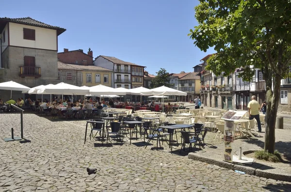 Malerischer Platz in Guimaraes — Stockfoto