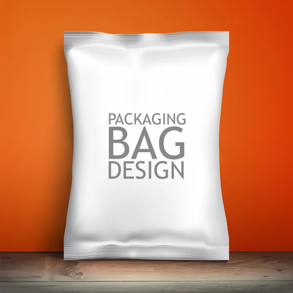 Leere Verpackungsdesign-Chips, Süßigkeiten, Kekse, Getreide und andere Produkte — Stockfoto