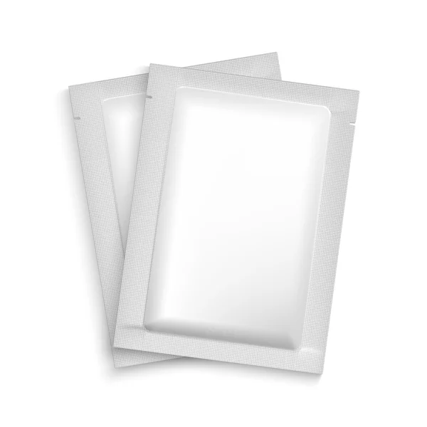 Mockup Blank Foil Packaging. — Stock Photo, Image