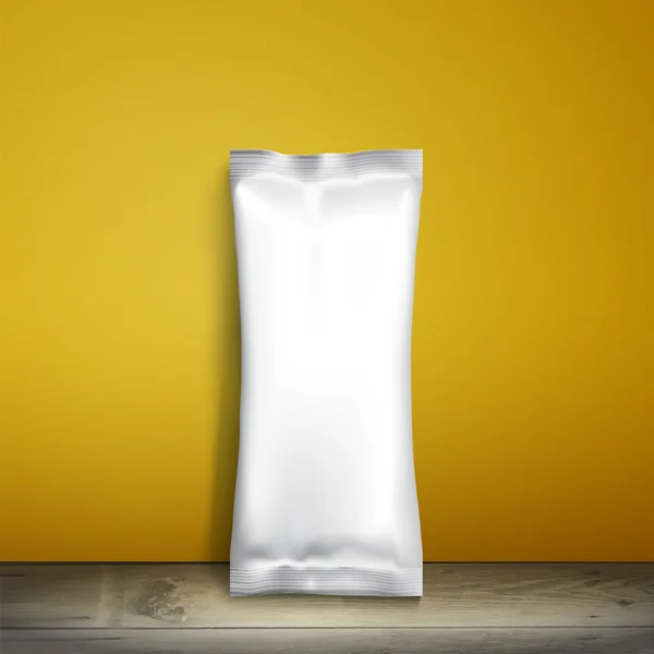 Conception d'emballage vide pour crème glacée ou autres collations . — Photo