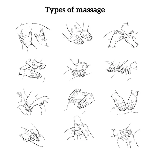 Therapeutische manuelle Massage. Medizinische Therapie — Stockfoto