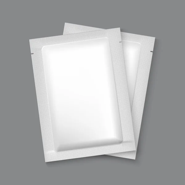 Mockup Blank Foil Packaging. — Stock Photo, Image