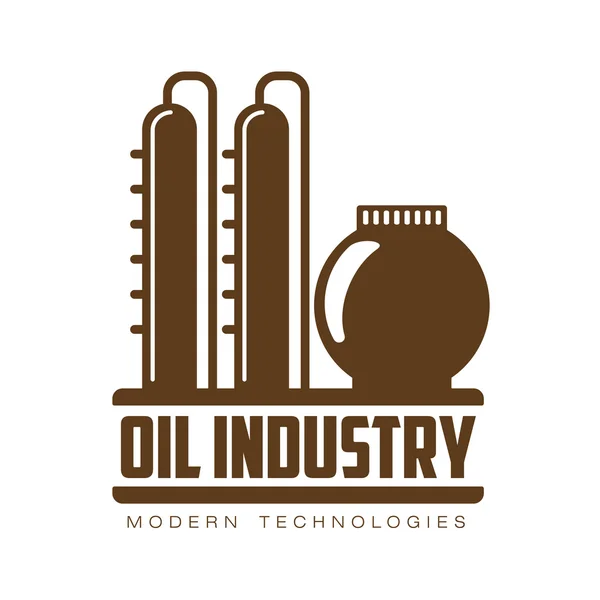 Készlet-ból olaj logók — Stock Vector