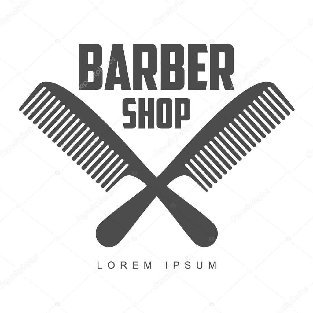 Vintage Barber Shop Logos Labels Badges Design Elements Stock Vector Image By C Sabelskaya 118426524