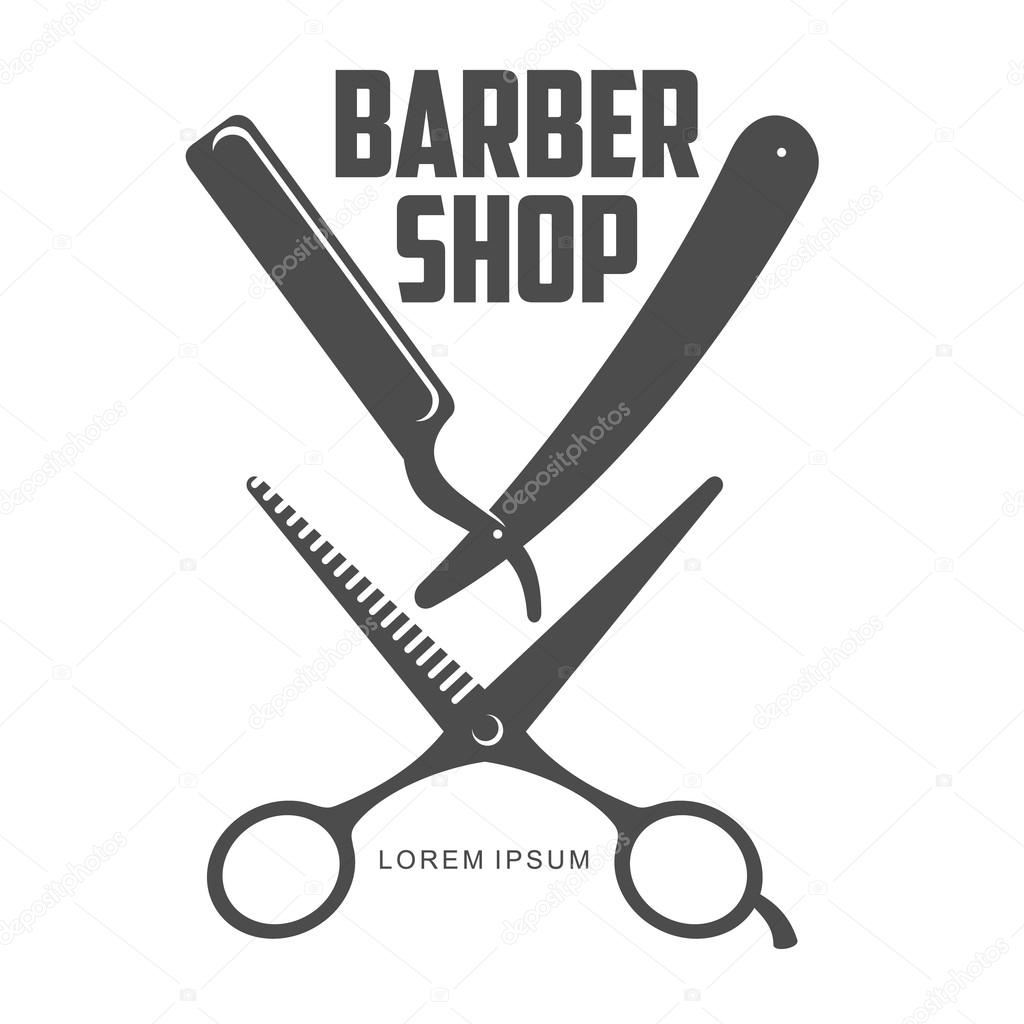 Vintage Barber Shop Logos Labels Badges Design Elements Stock Vector Image By C Sabelskaya 119483756