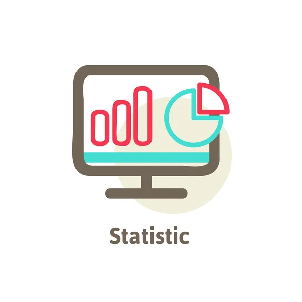 Vektor Illustration Symbole der Optimierung, Programmierprozess und Web Analytics Elemente — Stockvektor