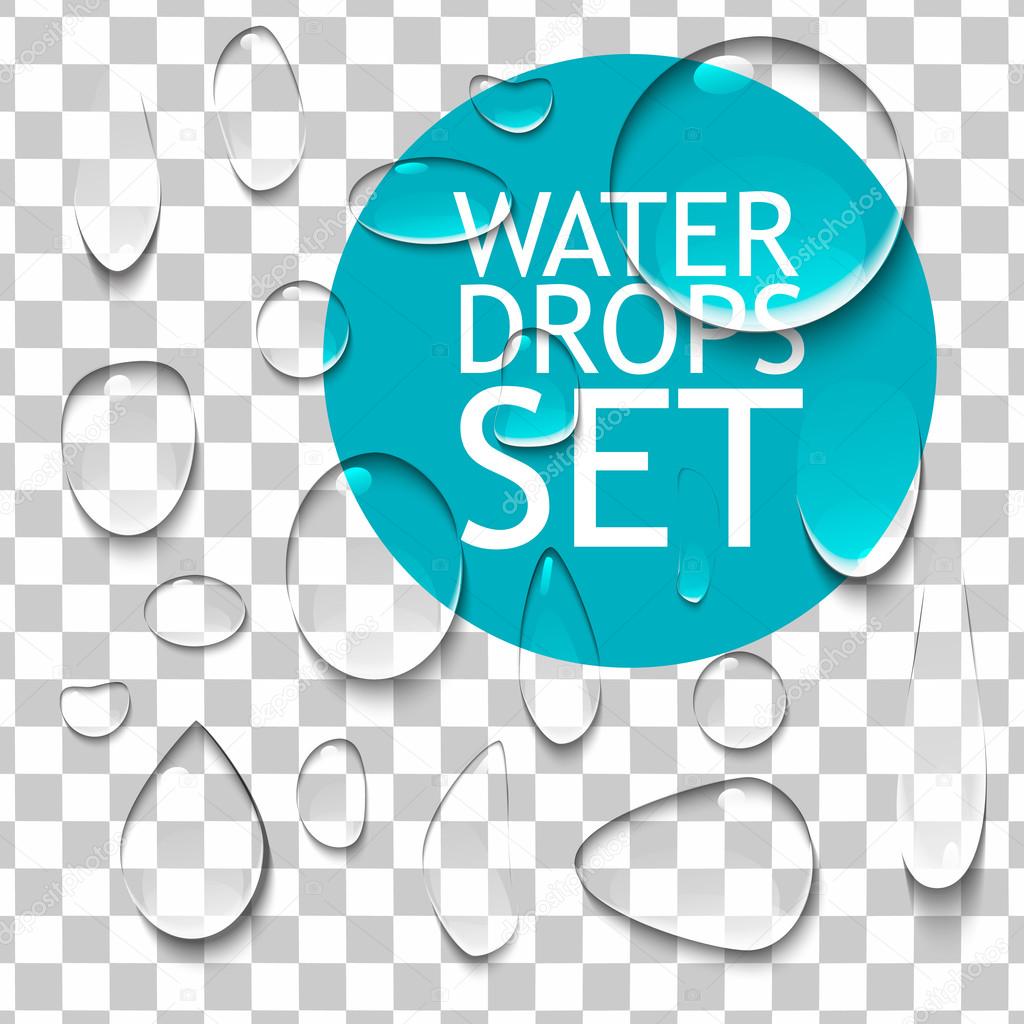 Pure Water Drops Set