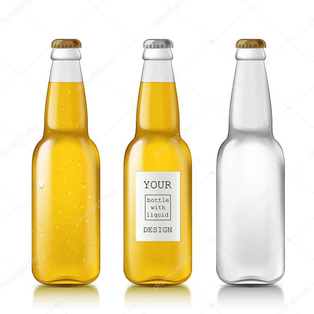 Set realistic bottles. 