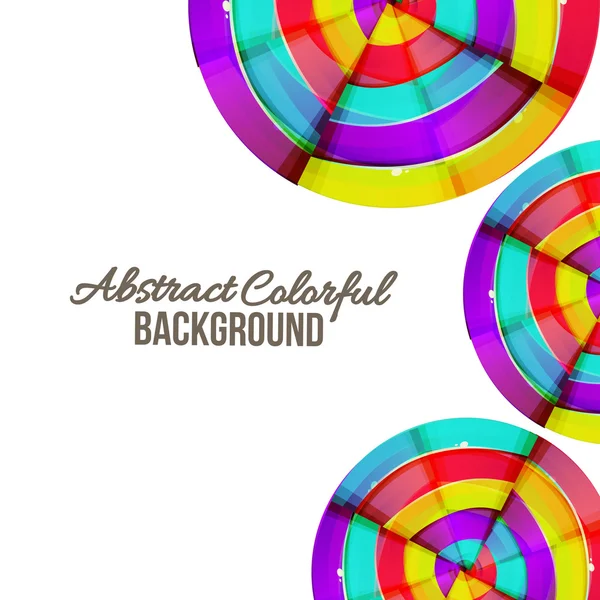 Astratto colorato arcobaleno curva sfondo design . — Foto Stock