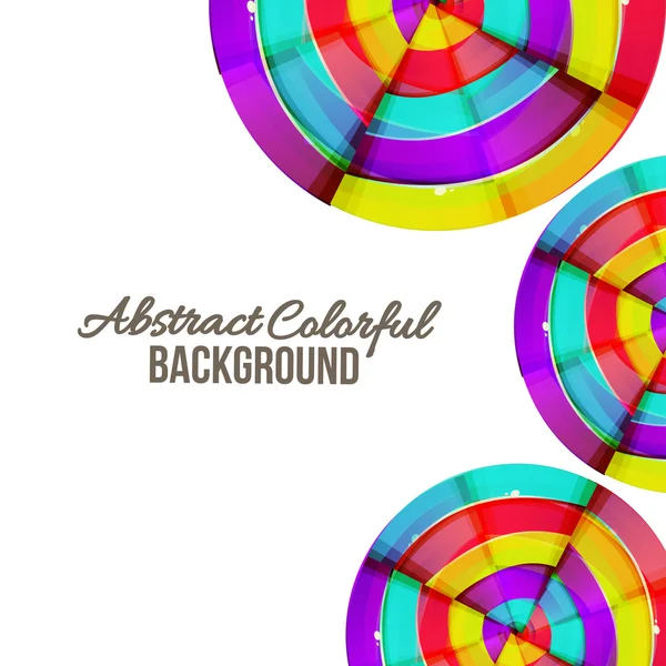 Abstrakt färgglada rainbow kurva bakgrundsdesign. — Stockfoto