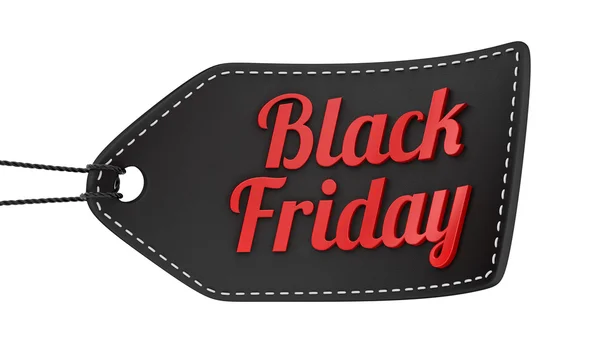 Black Friday price tag — Stock Photo, Image