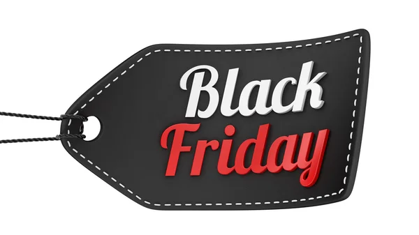 Black Friday prijskaartje — Stockfoto