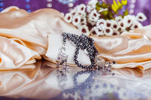 Beads, Hand Made, beads, beautiful, decoration, — Stock Photo, Image