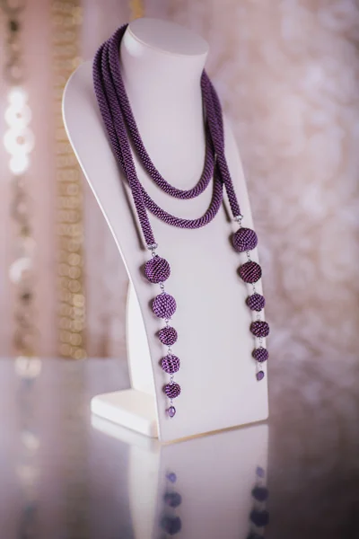 Bijoux mode, perles, décorations — Photo