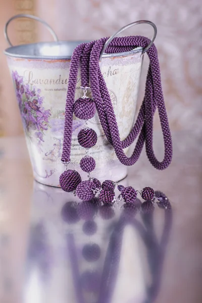Joyería de moda, perlas, decoraciones — Foto de Stock