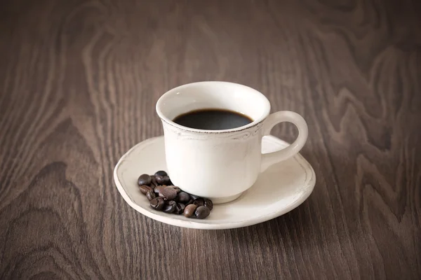 Bebida de café en taza vintage —  Fotos de Stock