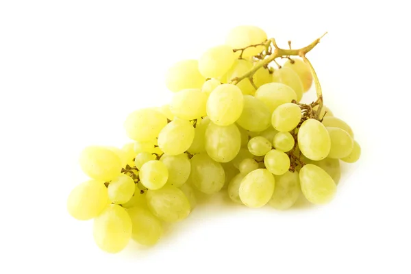 Uvas isoladas a branco — Fotografia de Stock