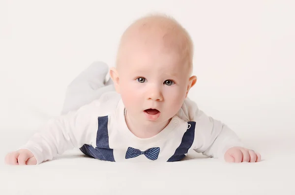 Baby on a white background — Stock Photo, Image