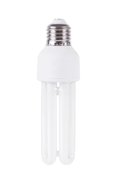 Energy efficient light bulb isolated on white — Stock Photo, Image