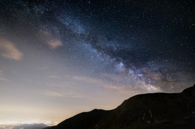 Samanyolu Alpleri'nde kadar yüksekten her bakıldığında
