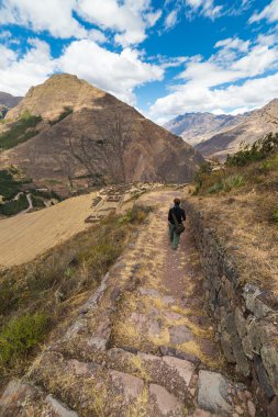 Inca yollar ve Pisac, Peru kalıntıları keşfetmek