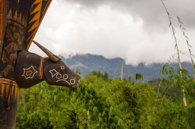 Symbol in Tana Toraja clipart