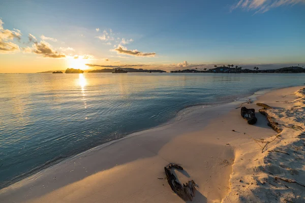 Nascer do sol dourado — Fotografia de Stock