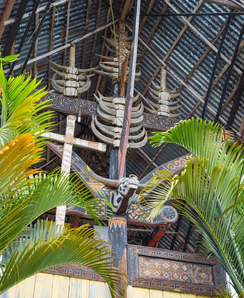 Wealth symbol in Tana Toraja — Stock Photo, Image